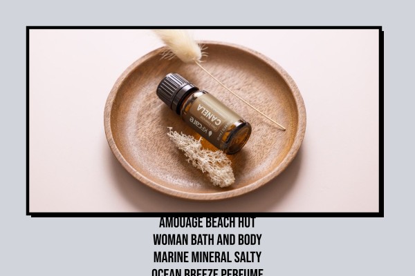 Amouage Beach Hut Woman Bath and Body marine mineral salty ocean breeze perfume