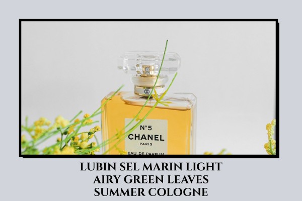 Lubin Sel Marin light airy green leaves summer cologne