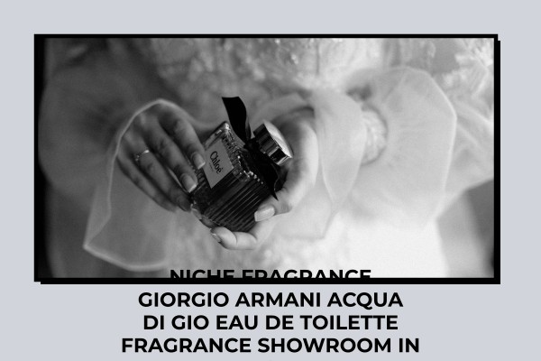 Niche Fragrance Giorgio Armani Acqua di Gio Eau de Toilette fragrance showroom in Melbourne