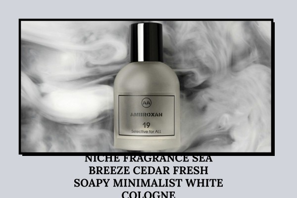 Niche Fragrance Sea Breeze Cedar fresh soapy minimalist white cologne